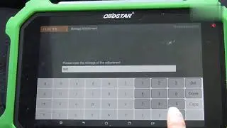 OBDSTAR X300 DP PLUS change Audi A3 2014 MQB mileage
