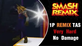 Smash Remix [TAS] - Cloud Remix Mode (Very Hard, No Damage)