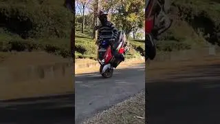 TVS NTORQ xp Stoppie🔥