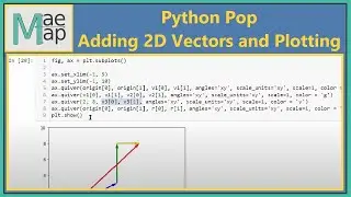 Python Pop: Adding 2D Vectors and Visualizing