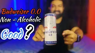 Budweiser 0.0 Review l Non Alcoholic Beer #budweiser #nonalcoholic #beer