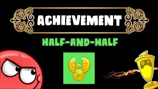 Achievement Half-and-half! / Meio a meio! - Red Ball 4