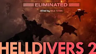 Helldivers 2: The Bile Titan has a secret emergency ejection seat!