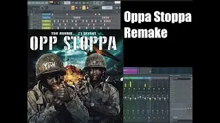 YBN Nahmir feat 21 Savage -- Oppa Stoppa FL Studio Instrumental Remake (Free FLP in Description)