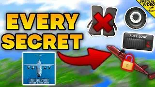 ALL TFS SECRETS - Turboprop Flight Simulator | Compilation | Things You Never Noticed