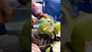 Amazing Coconut Cutting Skills