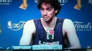 Pau Gasol evaluates Kevin Garnett's Game