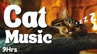 AD FREE Music for Cats - 9 HOURS of Uninterrupted Calming Lullabies 🐱💤