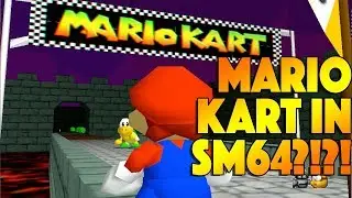 MK64 Bowser's Castle In SM64?!?! - Super Mario 64 Mod Showcase
