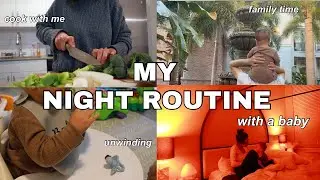 a night in my life with a baby: NIGHT ROUTINE 2024 🌙  *new mom vlogs*