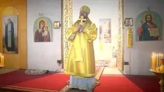 Проповедь епископа Максима на Литургии в Сретенском храме села Теплое