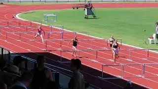 80m Hurdles U14 Women, Benita Willis Shield, UQ 11 November 2023