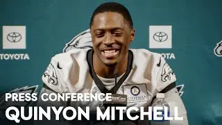 Eagles Draft Picks Speak to the Media During Rookie Mini Camp