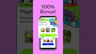 Playtime Bonus Time! #games #bitcoin