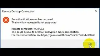 Error Remote connect problem