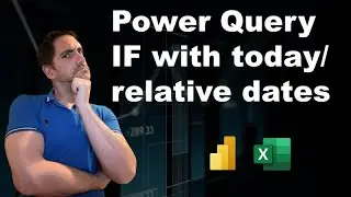 Relative date / today in Power Query IF / conditional column