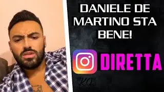 Daniele De Martino sta bene! PRIMA DIRETTA DOPO L'INCIDENTE