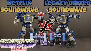 Transformers Legacy United G1 Soundwave Comparison Time Review
