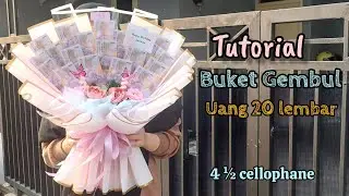 Tutorial on how to make a bouquet of 20 plump money | plump bouquet tips | DIY money bouquet