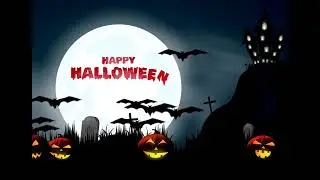Free Happy Halloween Best Animation Video scary | #halloween  | #viral | #trending #fyp