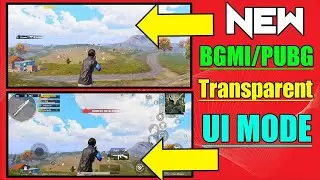 How to Turn ON And OFF Transparent Ui Mode | Easy Method | Step by Step | Pubg Mobile￼