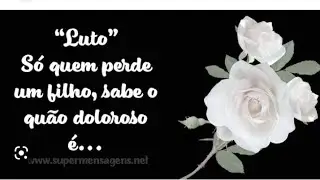 LUTO PELO MEU FILHO