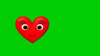 heart love green screen animation | Editor G