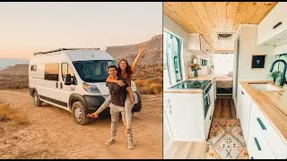 DIY Ram Promaster Camper Van With Toilet + Shower - Freedom On The Road