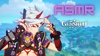 ASMR - Genshin Impact - Doing dailies (again) and some farming 🍀 (soft spoken)