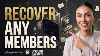 RyphexGuard Dashboard Tutorial | Discord Verification Backups and Member Recovery