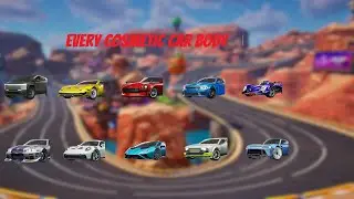 I Bought & Ranked EVERY FORTNITE CAR BODY OF 2023 & 2024 (WHICH IS THE BEST?!)