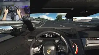 Lamborghini Revuelto 2025┃Euro Truck Simulator 2 ┃MOZA R5 steering wheel