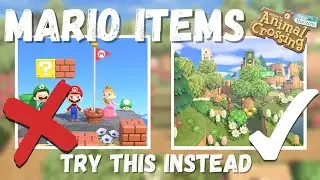 How To Use The Mario Items On YOUR Island | Animal Crossing New Horizons