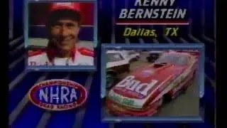 CLASSIC VIDEO - 1989 NHRA CALIFORNIA NATIONALS
