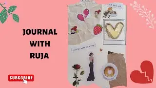 journal asmr ASMR [ no talking ] journal with me | scrap book making with me