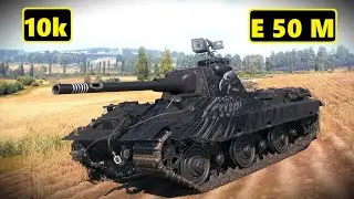 E 50 M. 10.2k dmg, 6 kills. World of Tanks Top Replays.