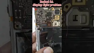 Redmi 8a dual Display Light Solution 💯 #sorts #shortvideo #youtubeshorts #repairing #viral