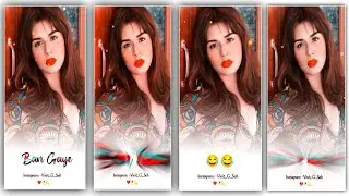 Alight motion Video Editing || New Text Ribbon Effects Status Hindi🔥|| Status editing || Vinit sah