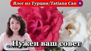 Влог из Турции/после огорода всё болит 😆/будни турецкой жены/очень красивые розы🥀/нужен ваш совет 🥰