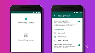 how to secure 🔐 your WhatsApp account using your fingerprint