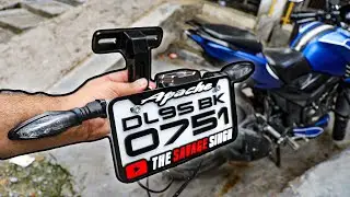 New Tail Tidy for my Apache rtr 200 !!😍