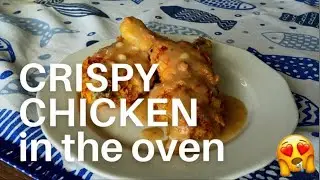VLOG 08: HOW I MAKE CRISPY CHICKEN IN THE OVEN + GRAVY