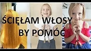 ŚCIĘŁAM WŁOSY BY ODDAĆ DO FUNDACJI / 6,5 LETNIA MATYLDA