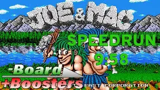 Joe & Mac Speedrun in 9:58 (Board Boosters Aug. 2024)