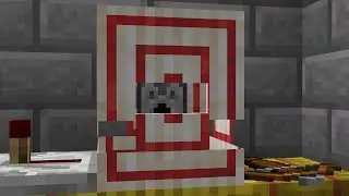 Как сделать мишень ловушку в Minecraft