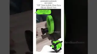Unleash your gardening potential with the VIP Stackable Garden Hose Reel Set! 🌿💦 #sarabesihardware