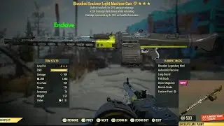 Enclave Light Machine Gun Paint Fallout 76