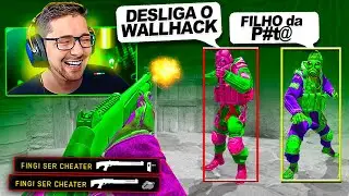 DESAFIO: Fingindo ser CHEATER só de 12 (fui muito XINGADO)