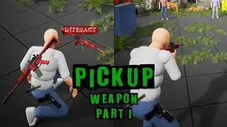 Weapon Pickup System with ALS | #55 | Part 1 | Advanced Locomotion System V4 with Unreal Engine 5