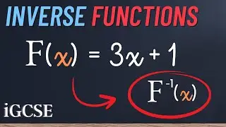 The Ultimate Guide to Inverse Functions  #IGCSE #maths